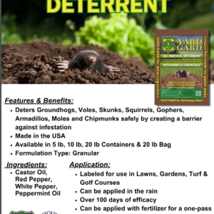 Yard Gard Mole Deterrent 20 lb
