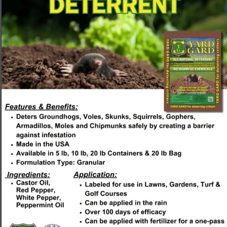 Yard Gard Mole Deterrent 20 lb
