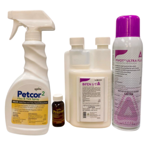 Pivot Ultra Plus, Bifen I/T, Precor IGR, and Petcor 2